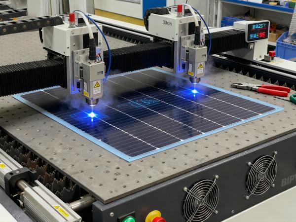 柔性太陽(yáng)能板激光切割 (7)