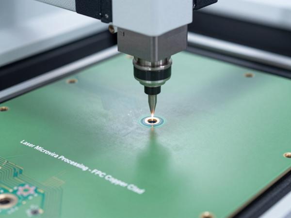 FPC銅基板激光微孔加工 (6)